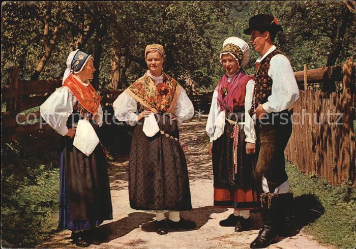 Trachten Slowenien Gorenjska narodna nosa Carniolian natio