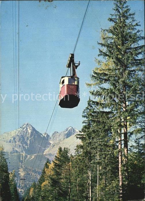 Seilbahn Vysoke Tatry Lanovka na Lomnicky stit