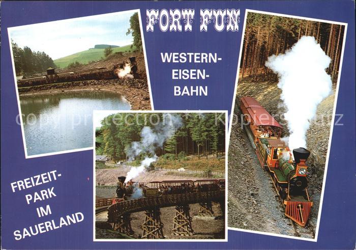 Vergnuegungspark Fort Fun Western-Eisenbahn Gevelinghausen