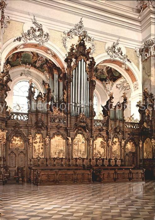 Kirchenorgel Benediktinerabtei Ottobeuren Chorgestuehl