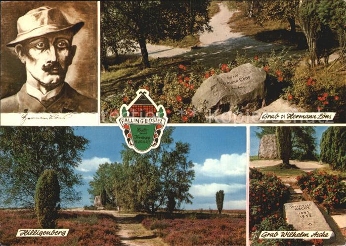 Bad Fallingbostel Hermann Loens Grab Hilligenberg Grab Wilhelm Asche