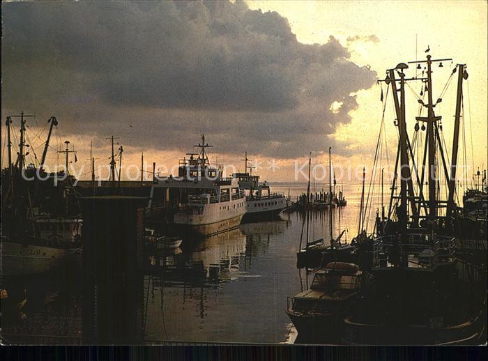 Motorschiffe Hafen Pellworm