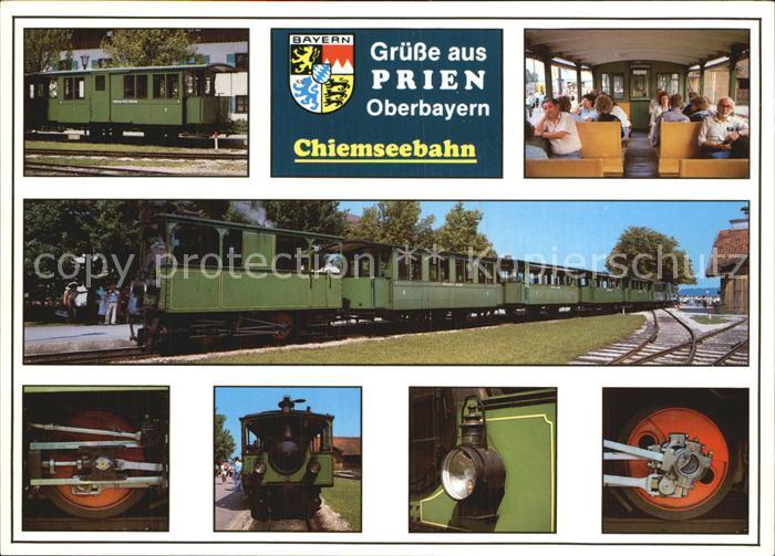 Eisenbahn Chiemseebahn Prien am Chiemsee
