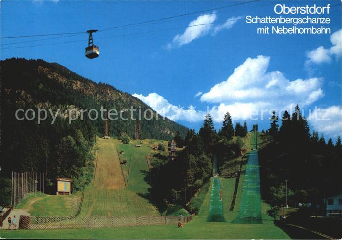 Seilbahn Nebelhorn Schattenbergschanze Oberstdorf