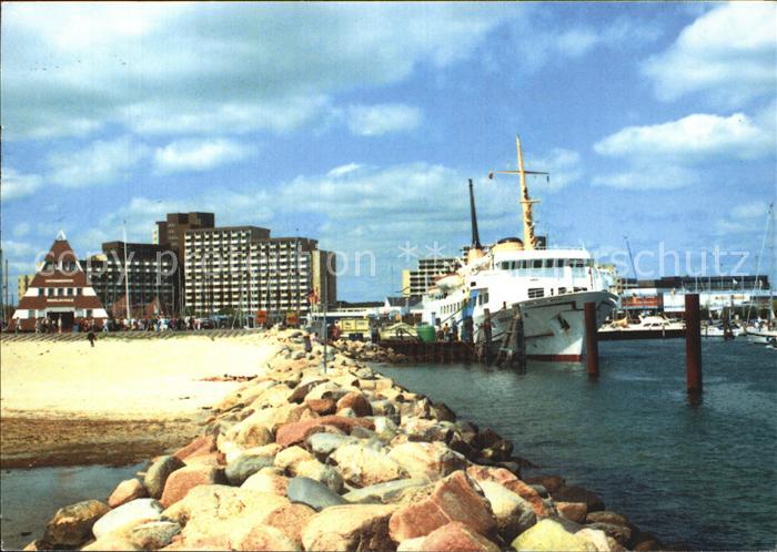 Faehre Ferry Bac Traghetto-- MS Seemoewe II Anleger Damp