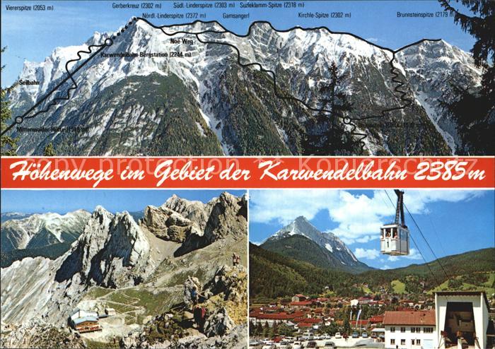 Seilbahn Karwendel Mittenwald Bergstation Talstation