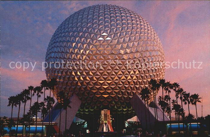 Walt Disney World Spaceship Earth Geosphere