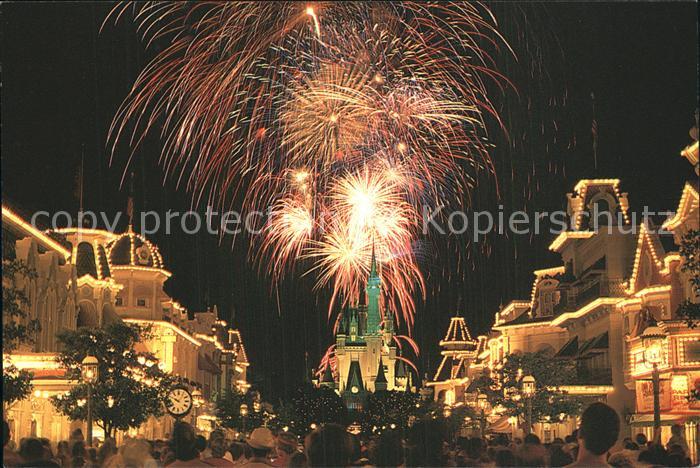 Walt Disney World Cinderella Castle Firework