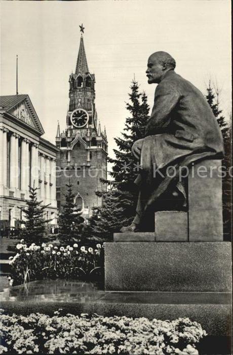 Moscow Moskva Monument V. I. Lenin Kremlin