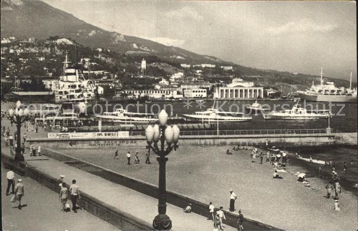 Jalta Yalta Krim Crimea Hafen