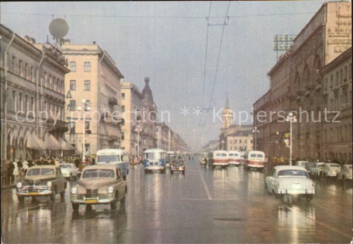 St Petersburg Leningrad Nevski-Prospekt