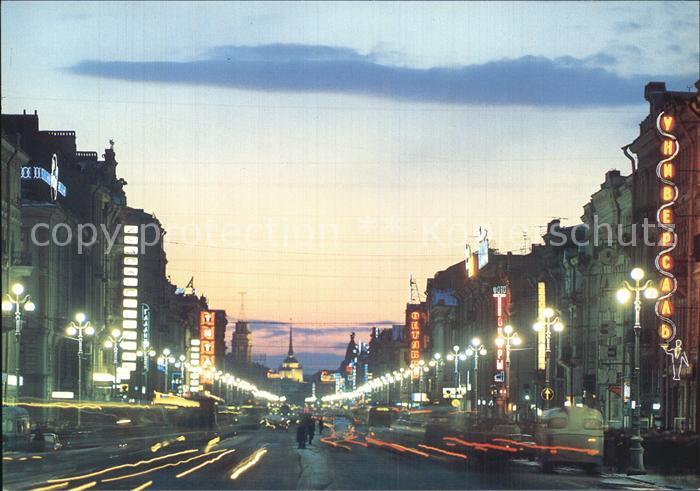St Petersburg Leningrad Nevsky Prospekt