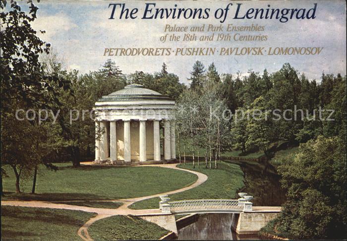 St Petersburg Leningrad Palace Park Ensembles
