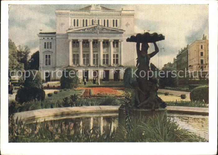 Riga Lettland Opera and Ballet Theatre