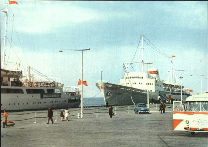 St Petersburg Leningrad Hafen Dampfer