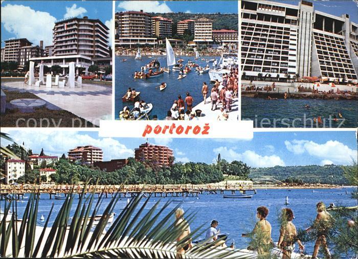 Portoroz Strandpromenade Hotels Kuestenstadt