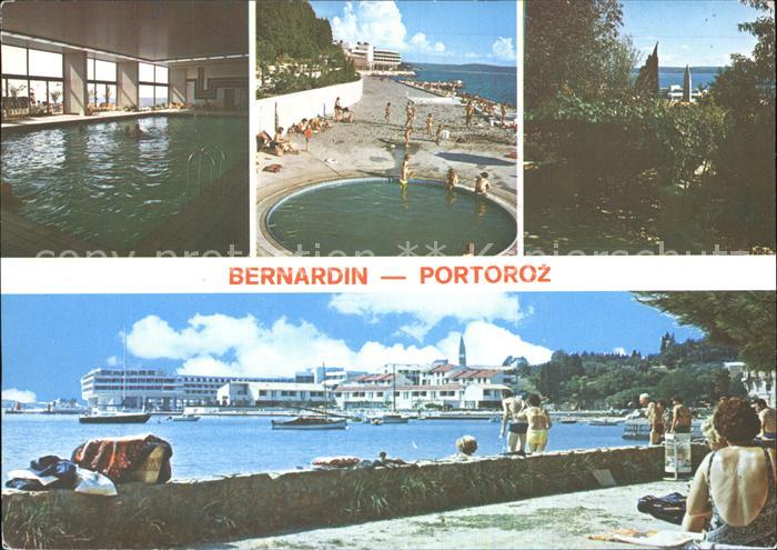 Bernardin Hotelanlage Hallenbad Swimming Pool Strand Uferpromenade