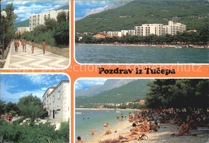 Tucepi Hotelanlagen Strand