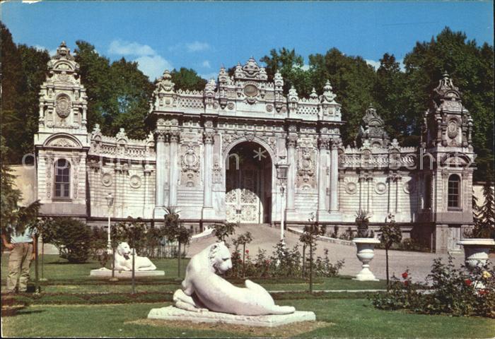 Istanbul Constantinopel Dolmabahce Tor Palast
