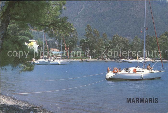 Marmaris Bucht Segelschiff
