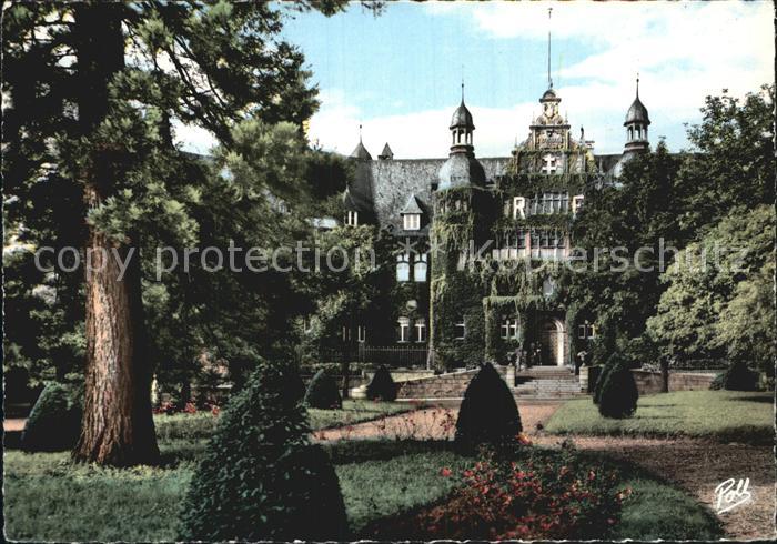 Metz  57 Moselle Hotel et les jardins du General Gouvern