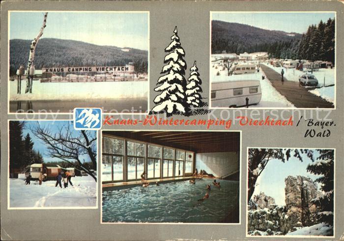 Viechtach Bayerischer Wald Knaus Campingplatz Wintercamping Hallenbad Felsen