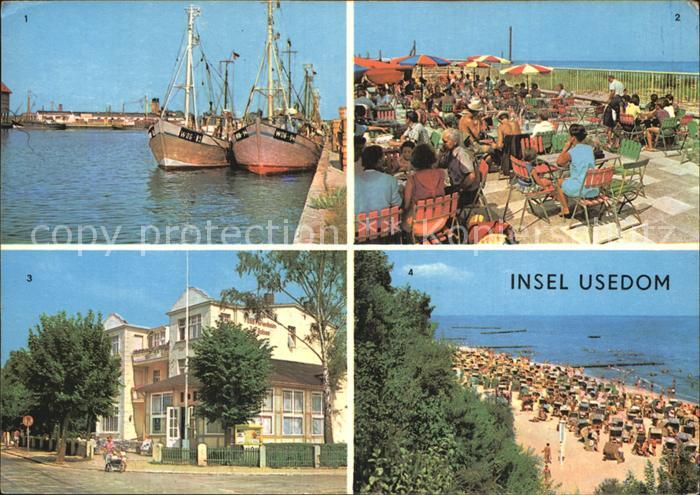 Karlshagen Fischerhafen Trassenheide Konsum Strandhalle Koelpinsee FDGB Erholung