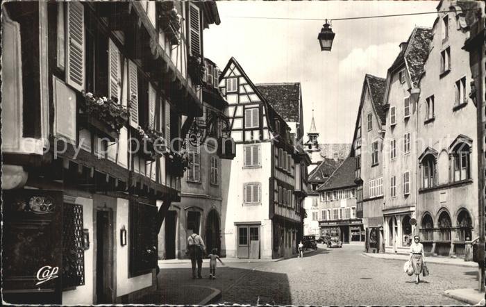 Colmar Haut Rhin Elsass La Grande Rue Altstadt