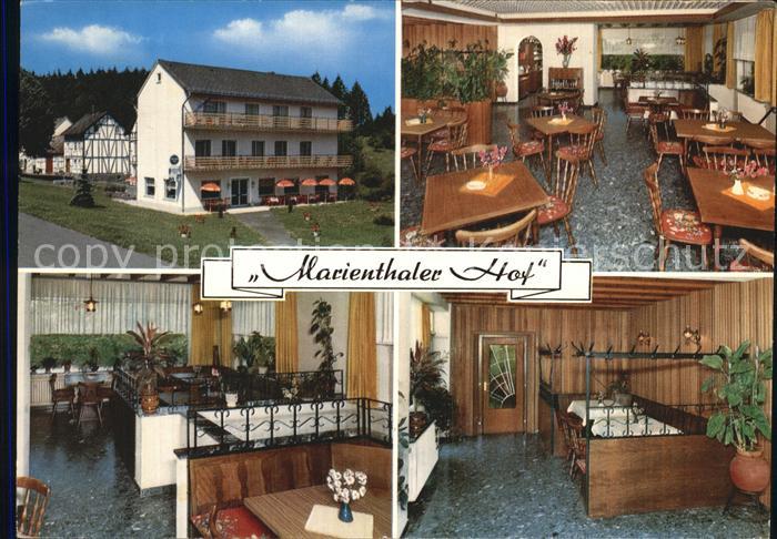 Marienthal Westerwald Hotel Restaurant Cafe Marienthaler Hof