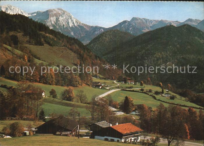 BERCHTESGADEN Bayern Panorama Berchtesgadener Land Alpen