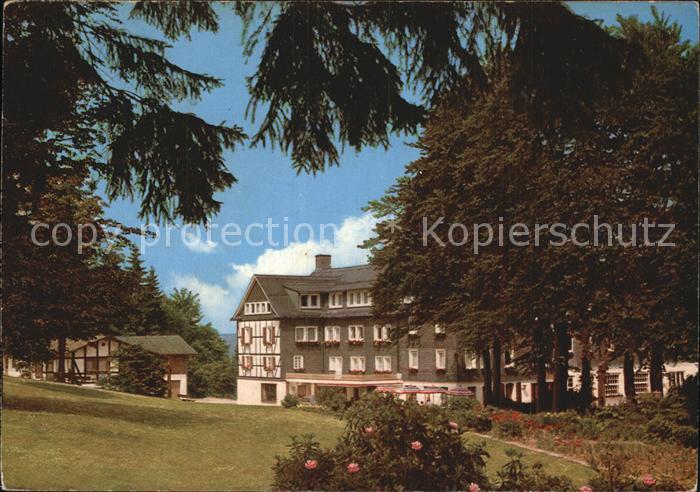 Fleckenberg Hotel Pension Jagdhaus Wiese