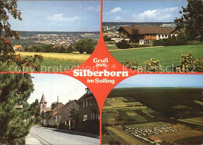 Silberborn Teilansichten Campingplatz Fliegeraufnahme