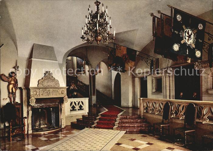 Sigmaringen Schloss Fuerst von Hohenzollern Kanonenhalle