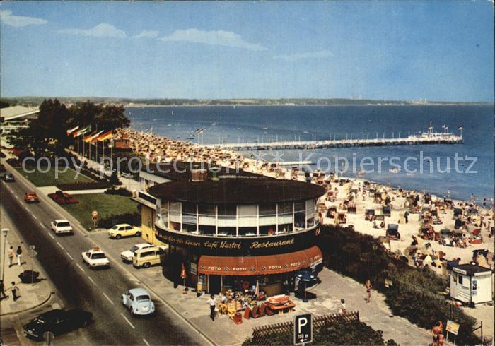 Scharbeutz Ostseebad Strand Seebruecke Meereswasser Wellenbad