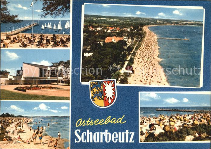 Scharbeutz Ostseebad Strand Seebruecke Fliegeraufnahme