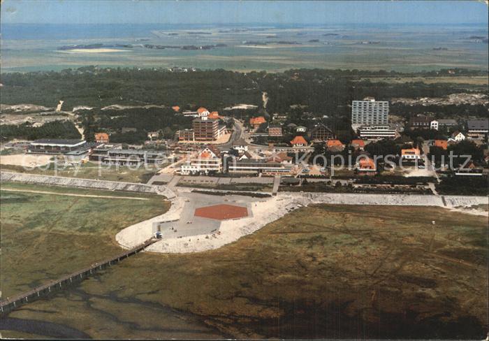 Bad St Peter-Ording Seebruecke Buehne Kurzentrum Nordseebad Schwefelbad Fliegera