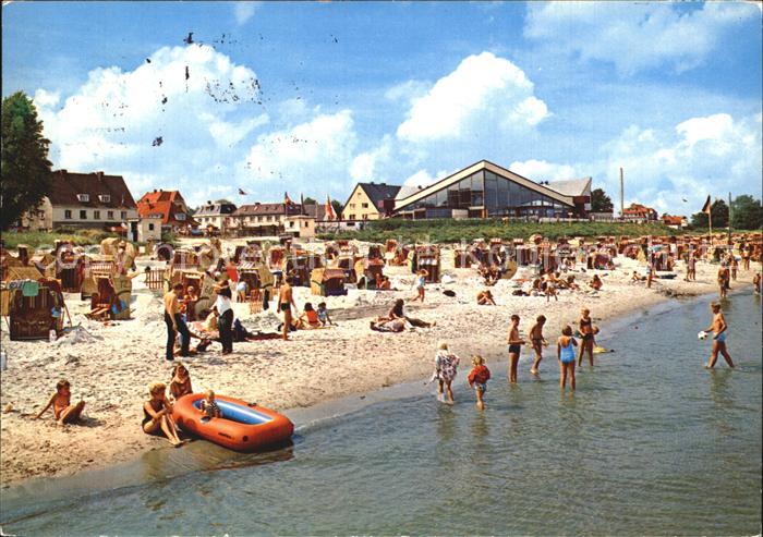 Scharbeutz Ostseebad Strand Wellenbad