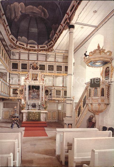 Bad Sachsa Harz Evangelische St Nicolai Kirche Altar Kanzel
