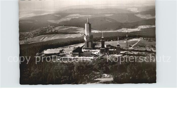 Grosser Feldberg Taunus Sender Fliegeraufnahme Original Straehle Bild Nr 8-3210