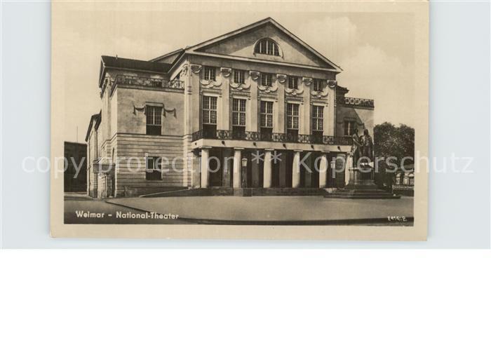 Weimar Thueringen Nationaltheater