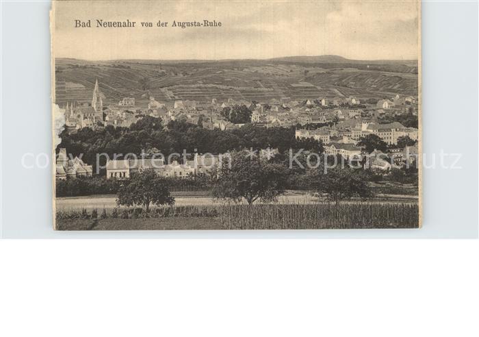 Bad Neuenahr-Ahrweiler Panorama Blick von der Augusta Ruhe