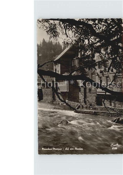 Monschau Montjoie NRW Auf den Planken Rur