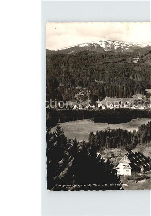 Hinterzarten Breisgau-Hochschwarzwald BW Panorama mit Blick zum Feldberg Schwarz