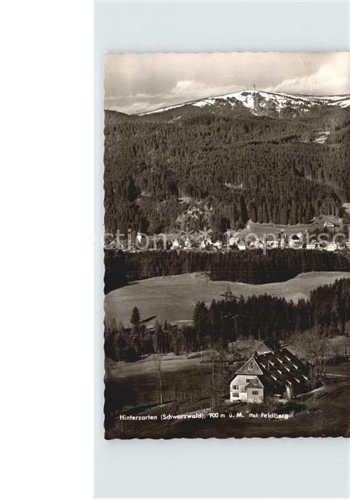 Hinterzarten Breisgau-Hochschwarzwald BW Panorama mit Blick zum Feldberg Schwarz