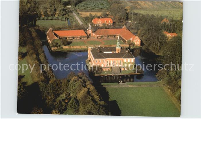 Luetetsburg Schloss Fliegeraufnahme