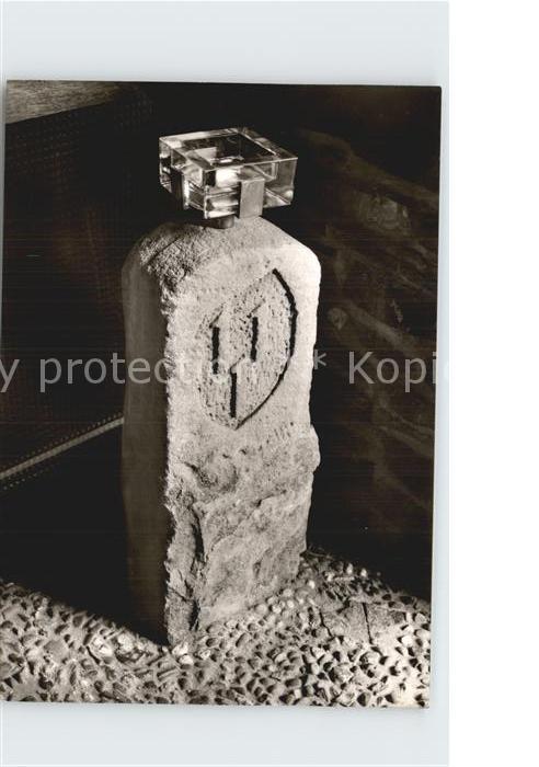 Burg Dinklage Weihwasserbecken Benediktinerinnenpriorat St Scholastika