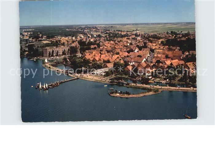 Steinhude Hafen Steinhuder Meer Fliegeraufnahme