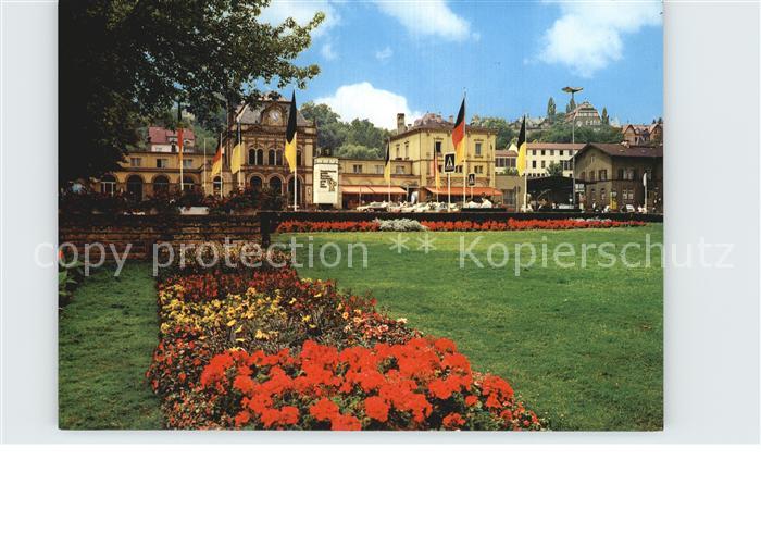 Neustadt Weinstrasse Bahnhofsplatz Blumenbeet