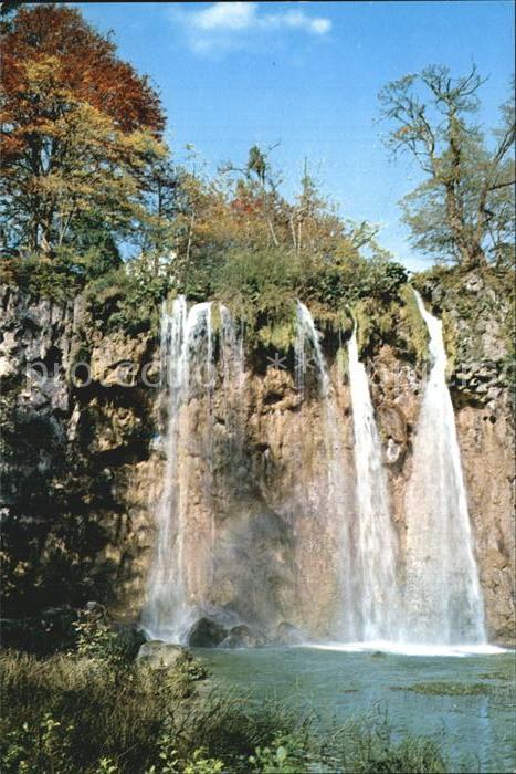 Plitvicka Jezera Wasserfall