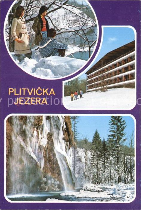 Plitvicka Jezera Wasserfall